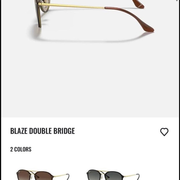 Blaze Double Bridge Raybans - Picture 6 of 9